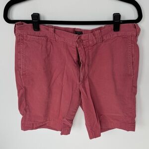 J.Crew Pink Cotton Chino Shorts – Size 32